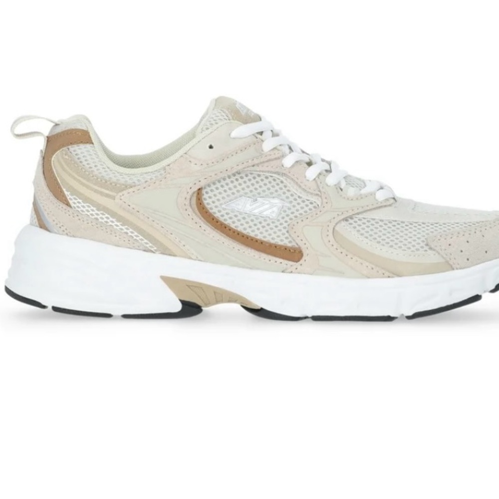 Women's Cream and White Sneakers